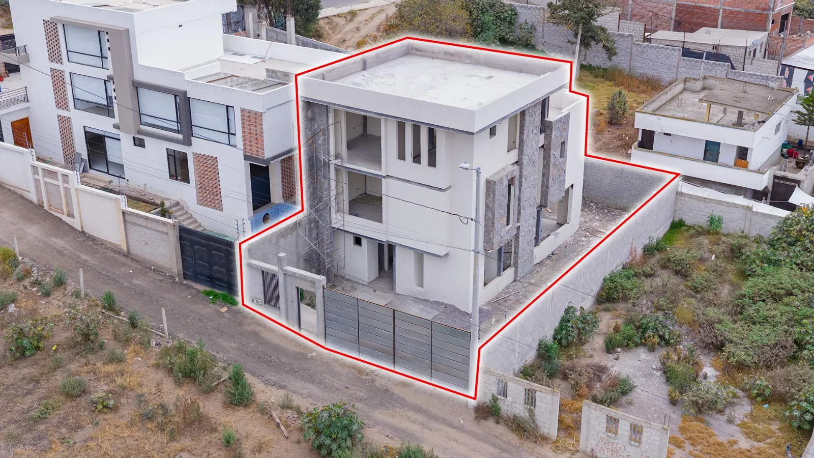 Casa en Obra Gris sector La Joya, Ambato