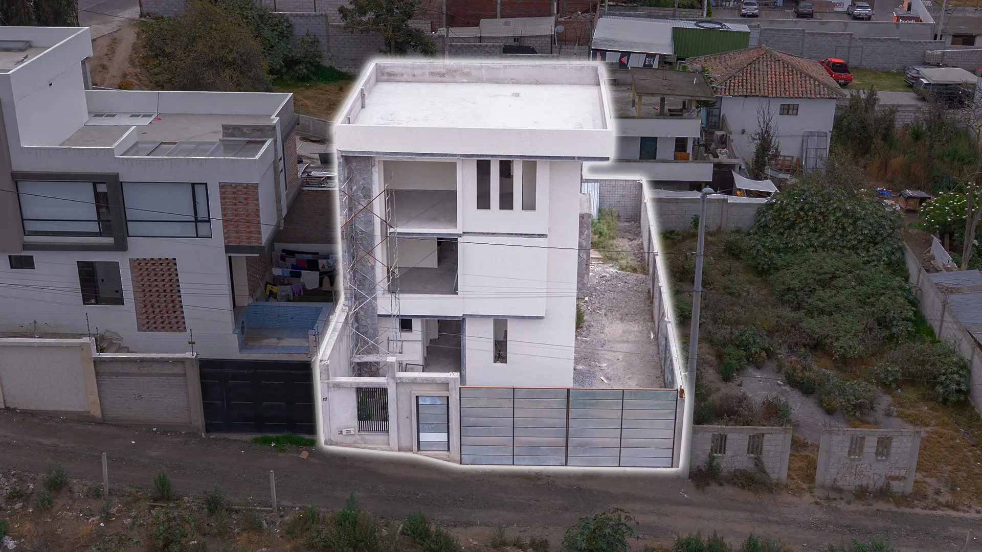 Casa en Obra Gris sector La Joya, Ambato