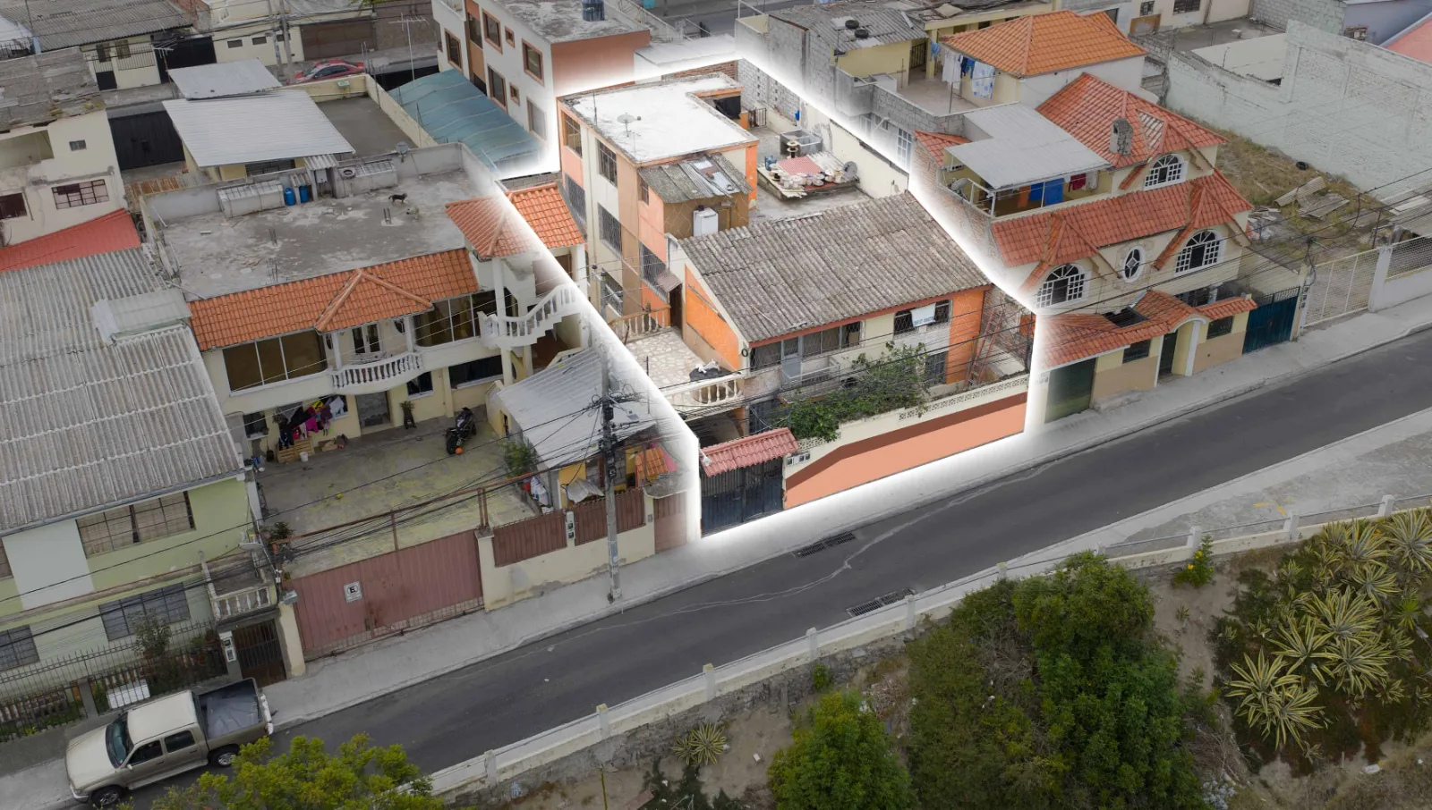 Casa Rentera sector Cumanda, Huachi Loreto.