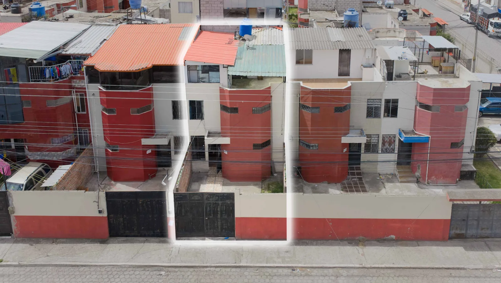 Casa en Conjunto detrás del Terminal Intercantonal