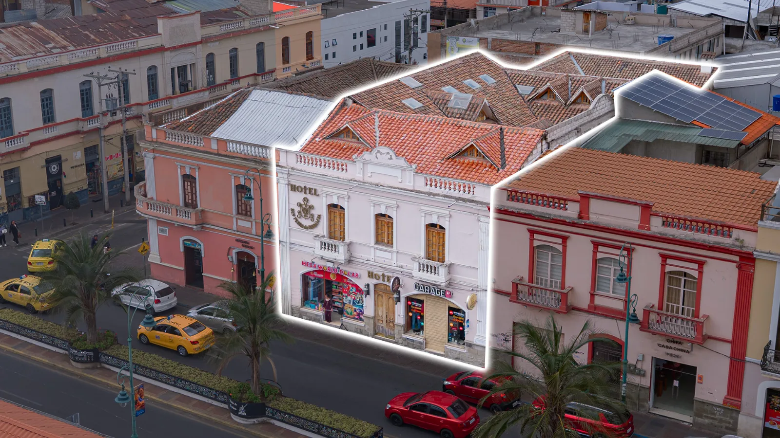Hotel + locales comerciales sector La Estación