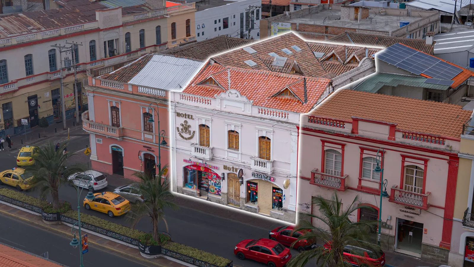 Hotel + locales comerciales sector La Estación