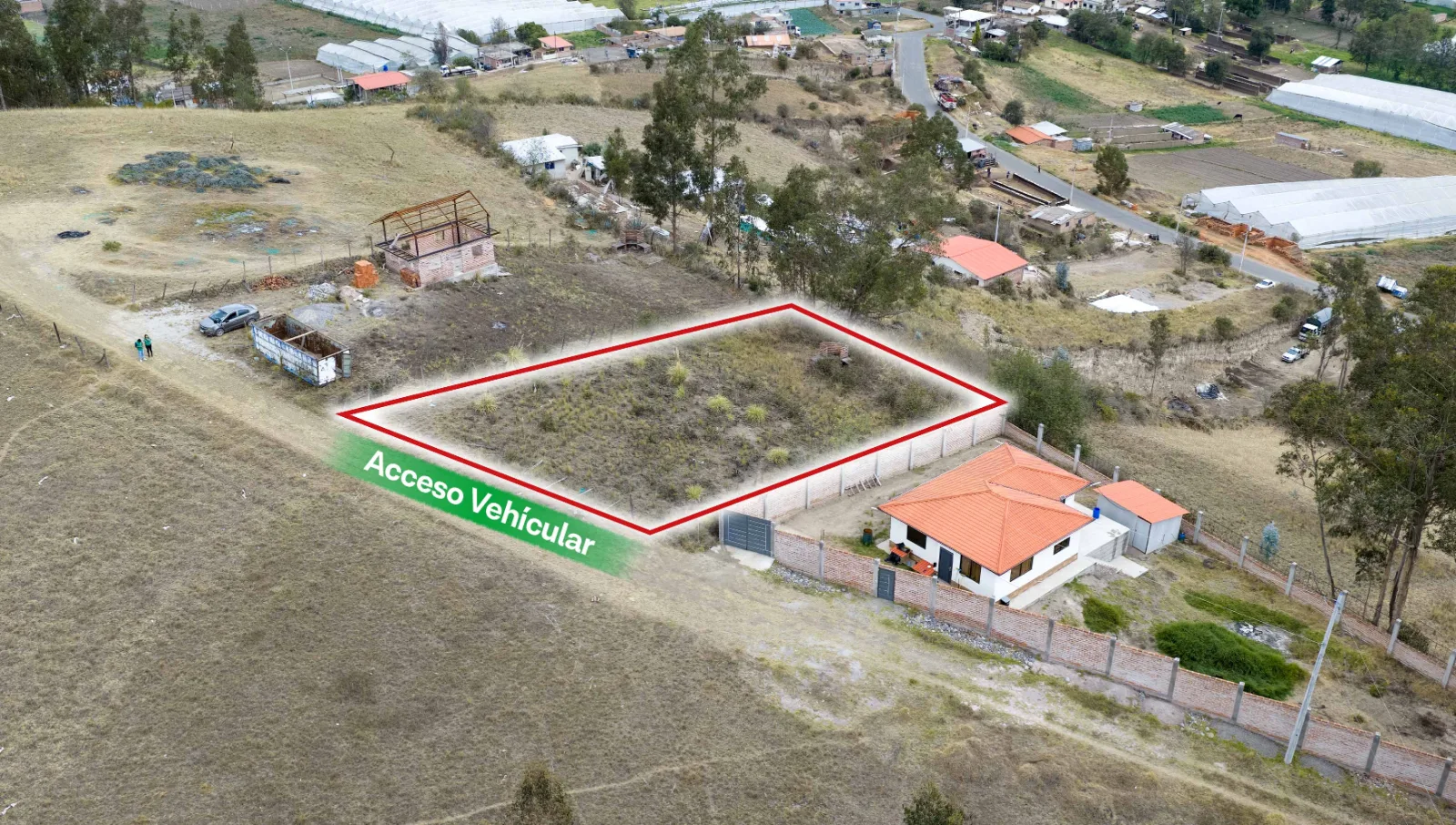 Terreno cerca del centro de Chambo
