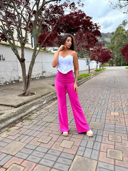 Corset Blanco y Rojo