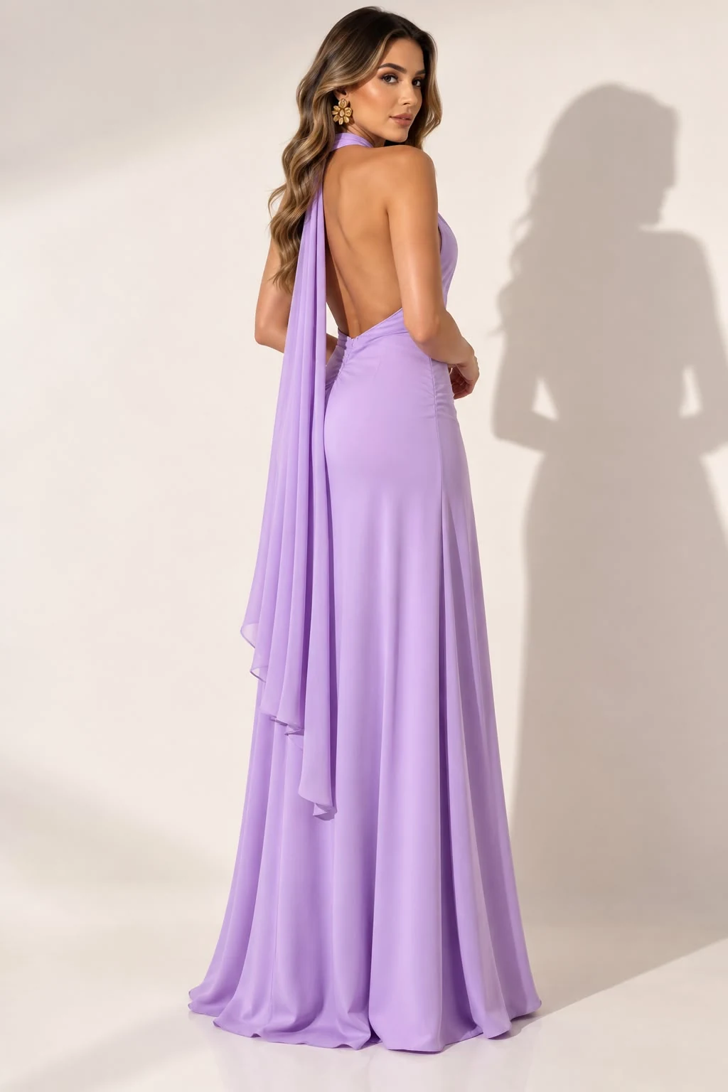 Vestido Lavanda largo