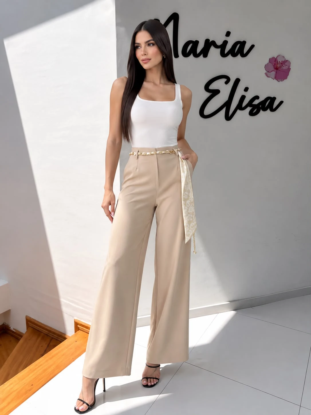 Pantalón Sublime con cinturón