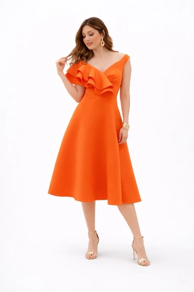 Midi Dress Scuba