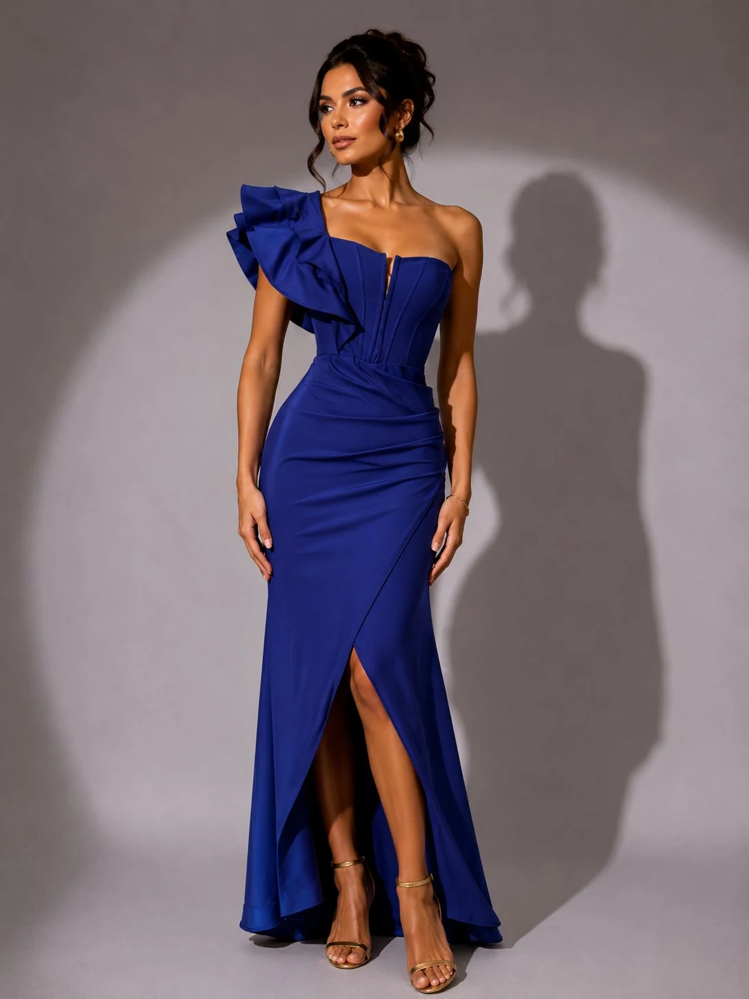 Vestido Azul Rey