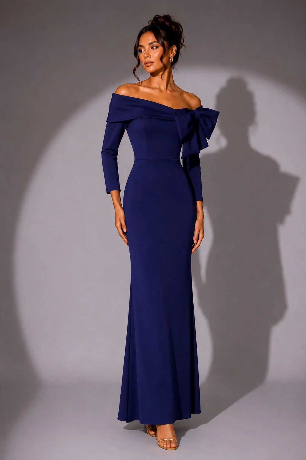 Vestido Azul Rey